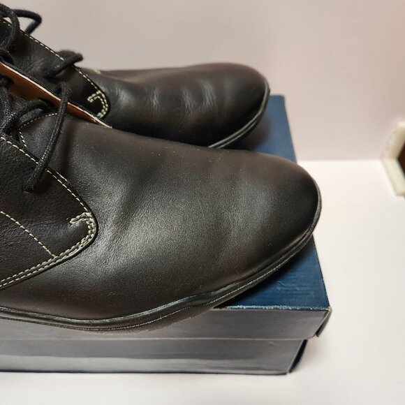 Cole Haan Air Hughes Chukka Boots Mens Size 8.5 Black Leather C12869 Casual main image 8
